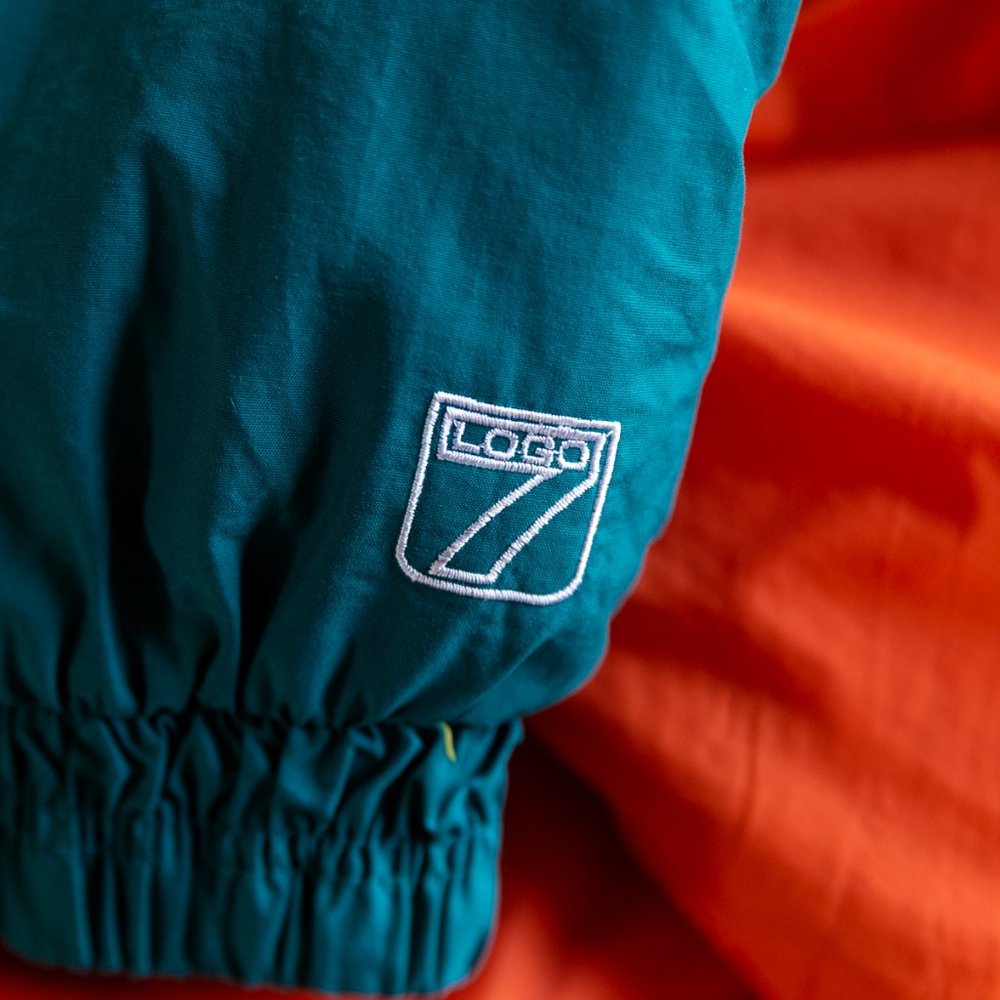 Vintage 90s Logo7 Miami Dolphins NFL Jacket - Picture 3 of 7